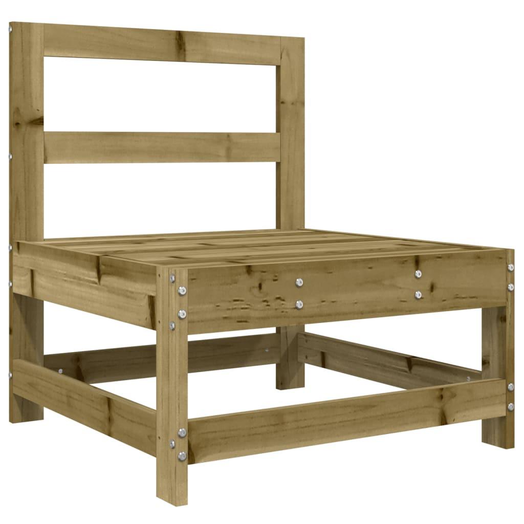VidaXL Garten mittelsofa imprägniertes kiefernholz
