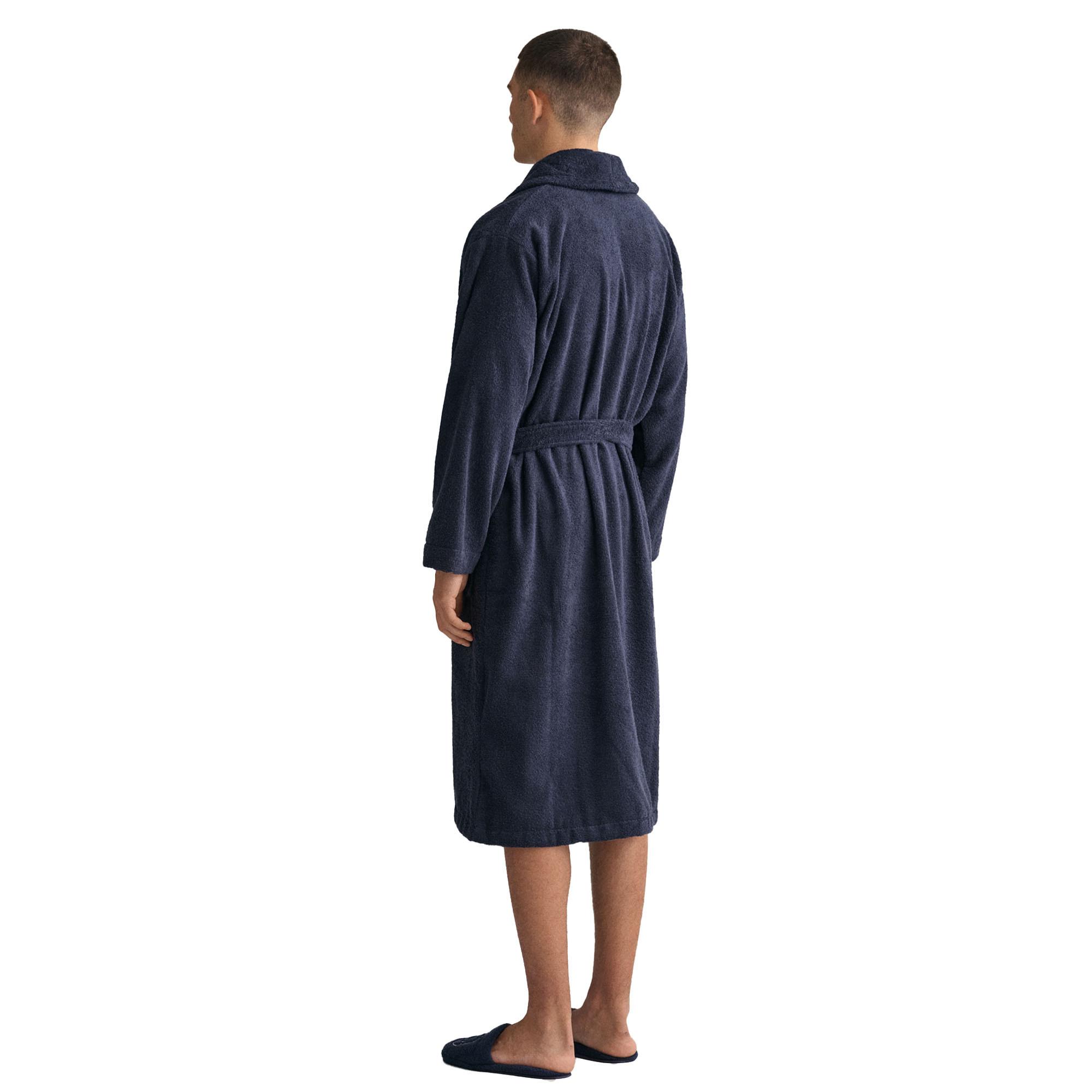 GANT Bademantel Bequem sitzend-ARCHIVE SHIELD TERRY ROBE