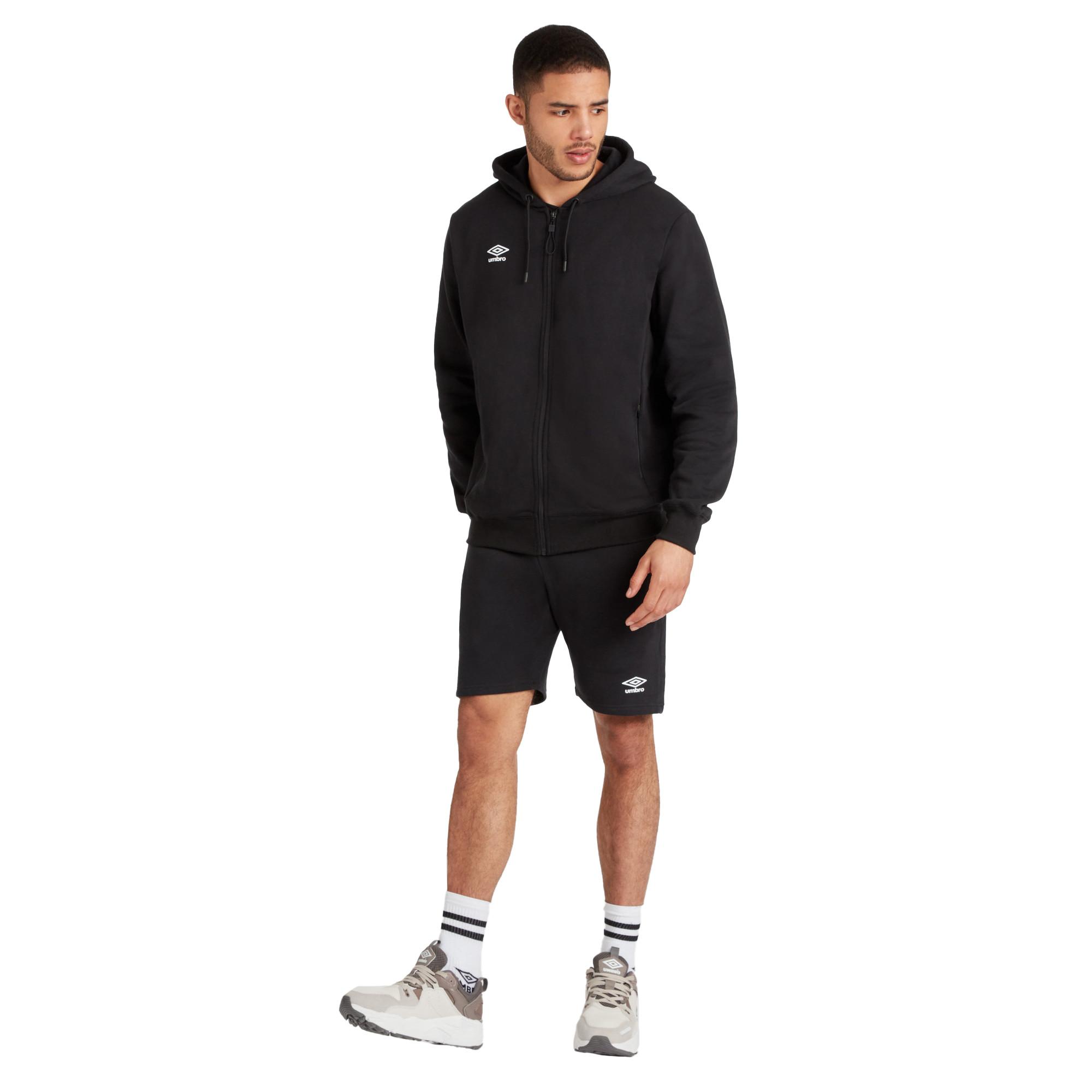 Umbro Club Leisure Hoodie mit durchgehendem Reißverschluss