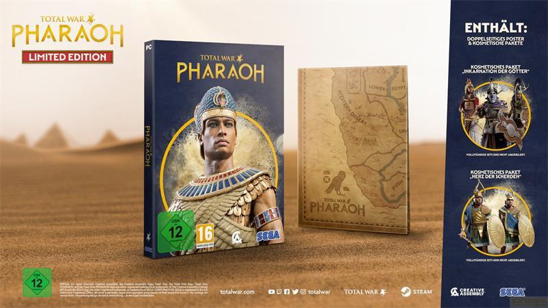 SEGA Total War: Pharaoh - Limited Edition (Code in a Box)