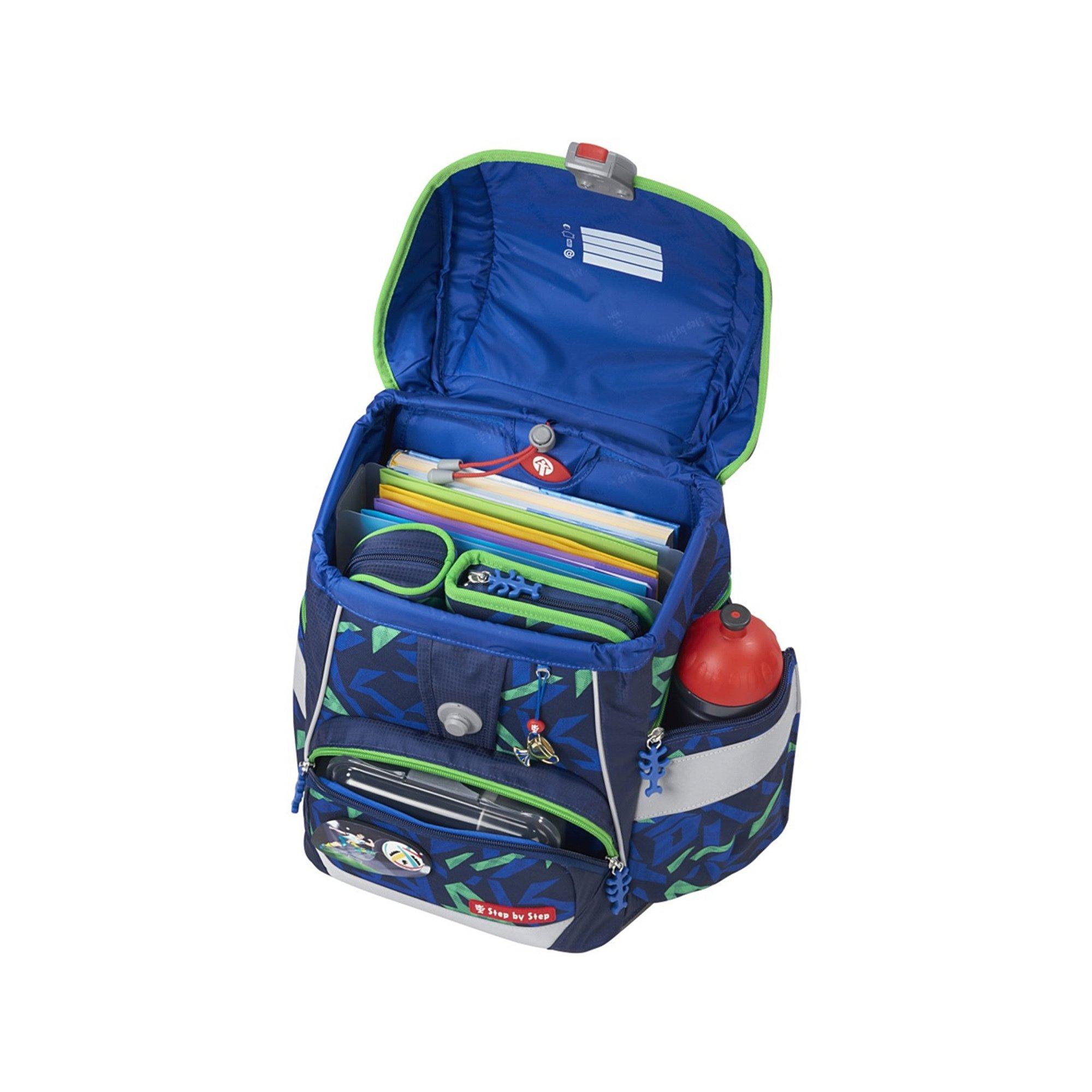 Step by Step Schulrucksack-Set, 6-teilig Soccer Ben