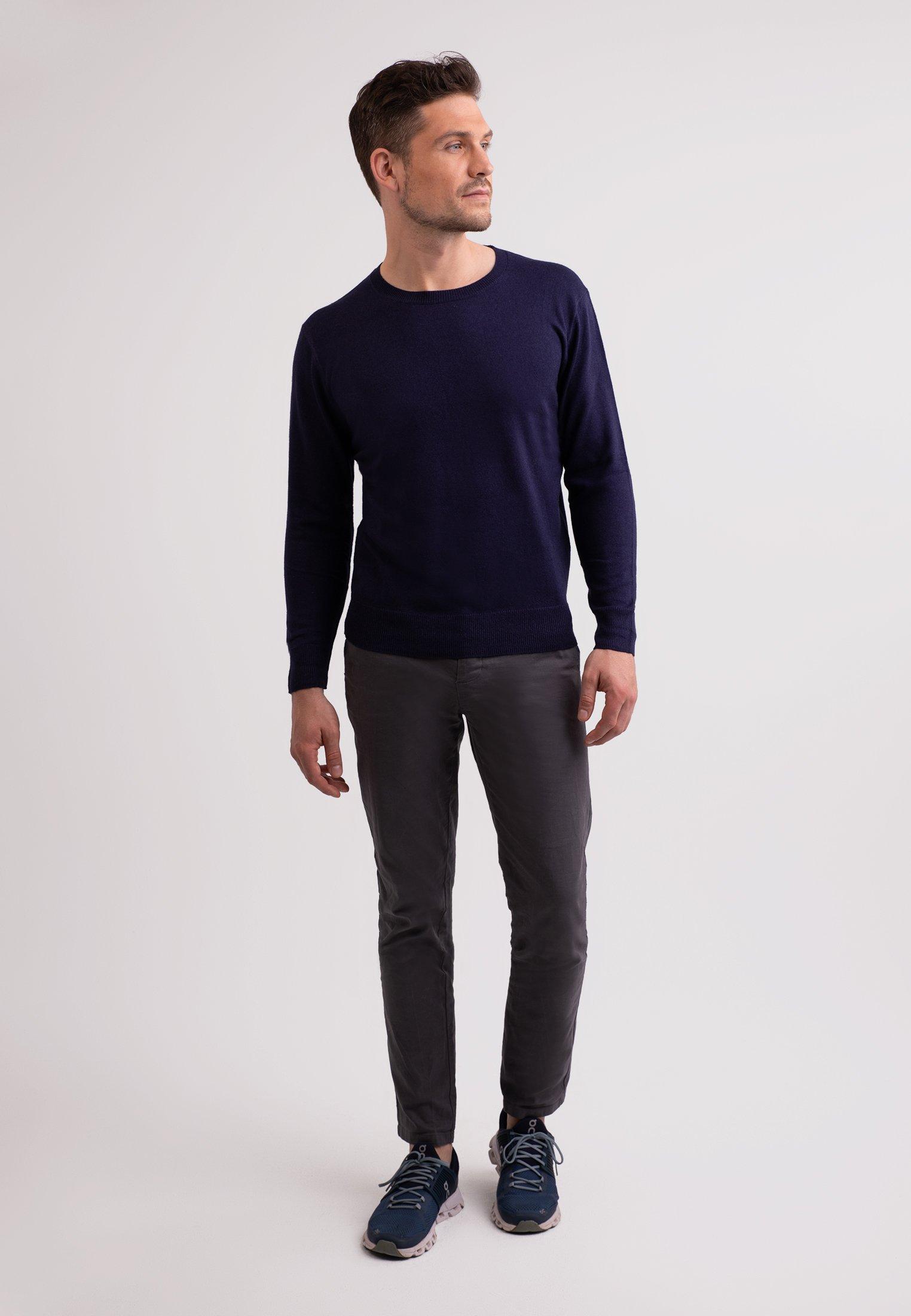 CASH-MERE.CH Kaschmir Rundhals Pullover