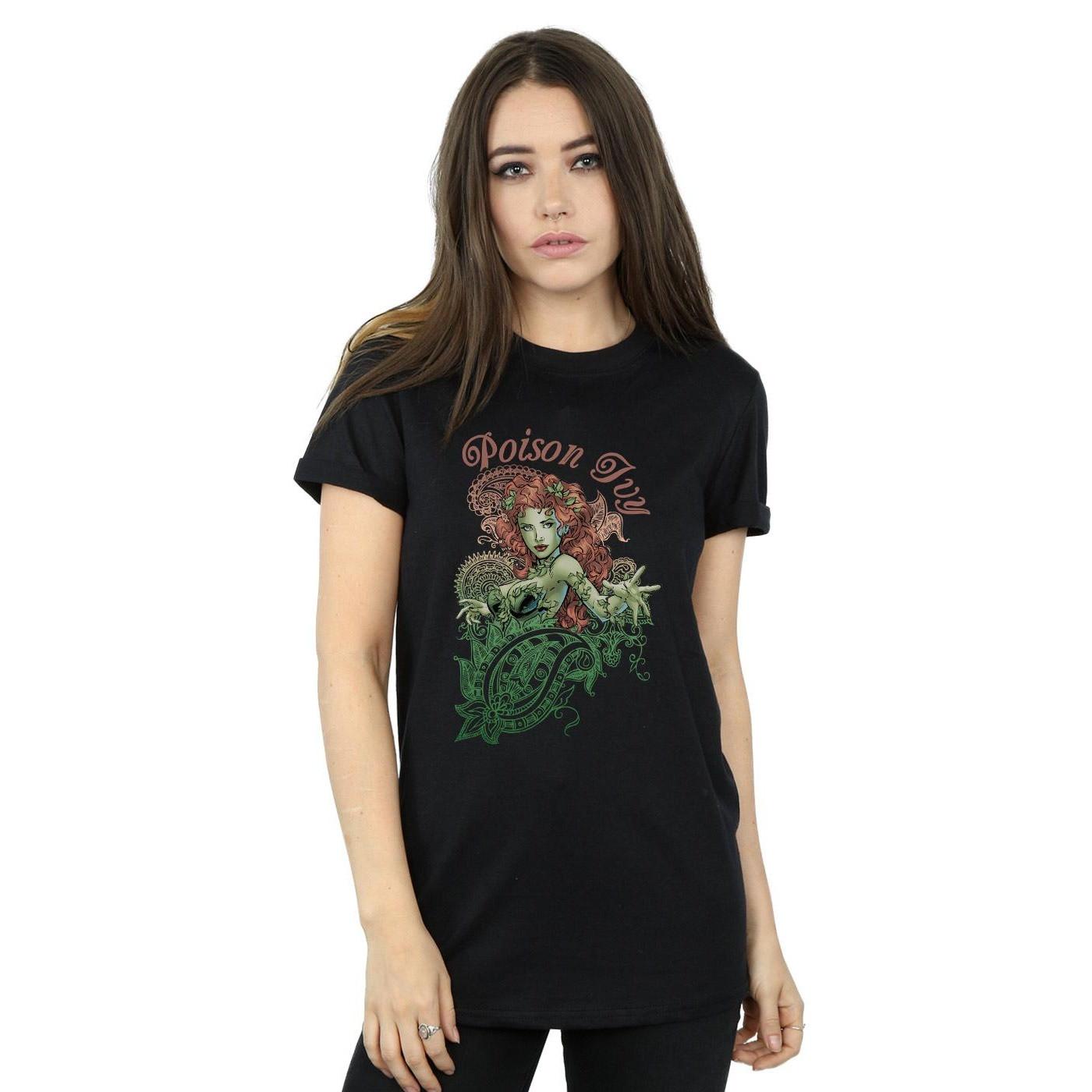 DC COMICS Poison Ivy Print T-Shirt
