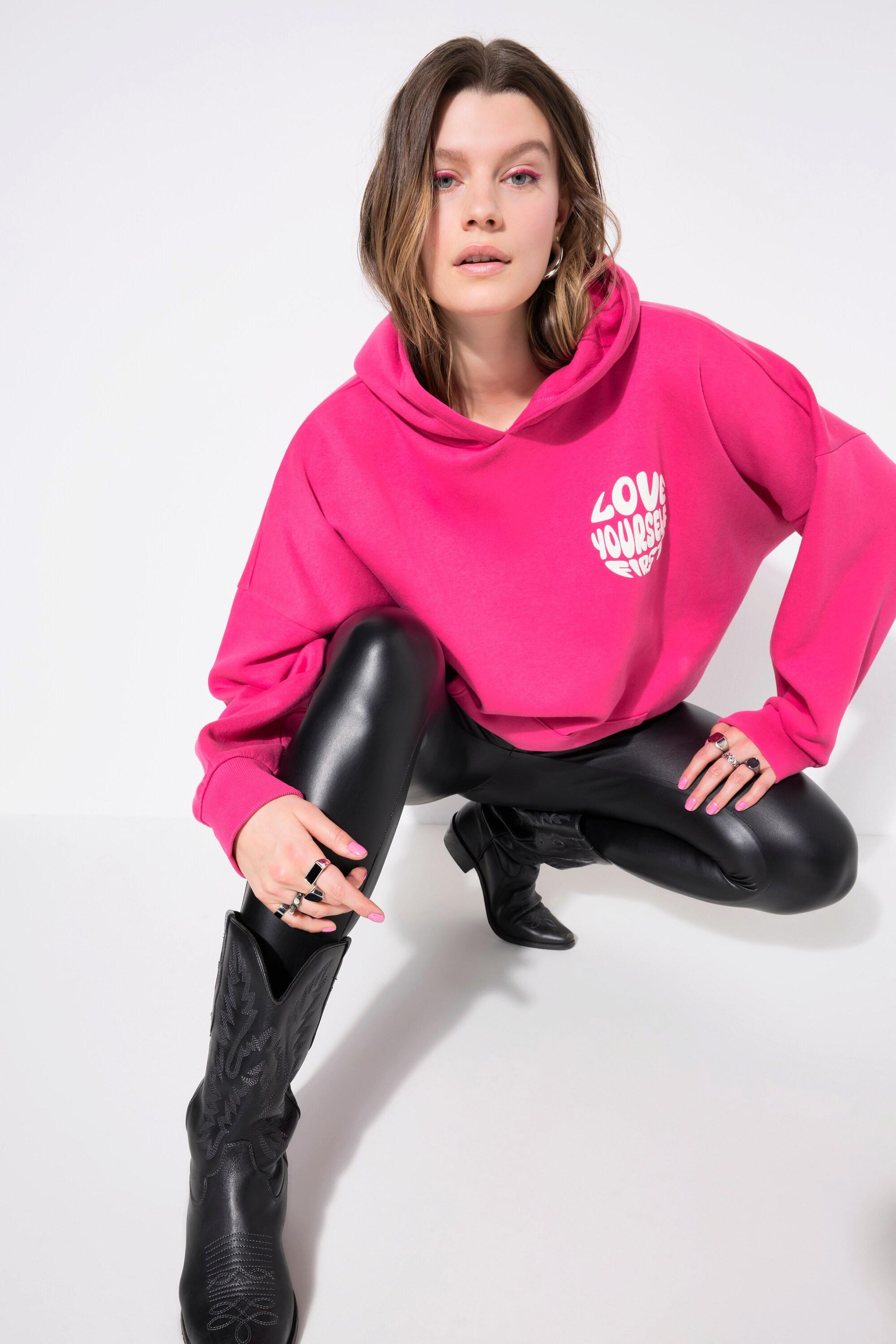 Studio Untold Hoodie, oversized, Wording-Print, Kapuze