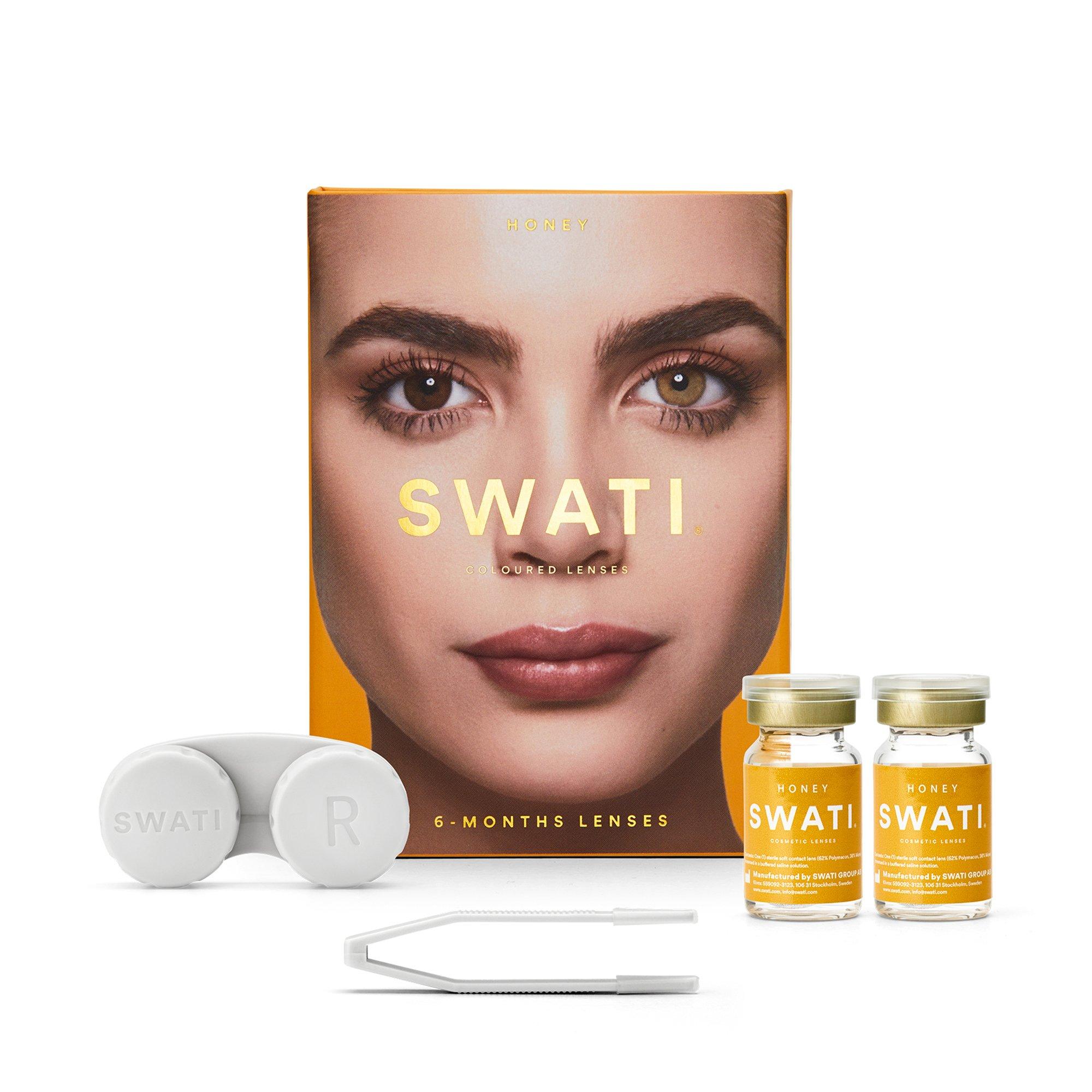 SWATI Farbige Kontaktlinsen für 6 Monate
