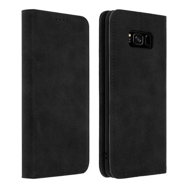 Avizar Wallet Cover Samsung Galaxy S8 Schwarz