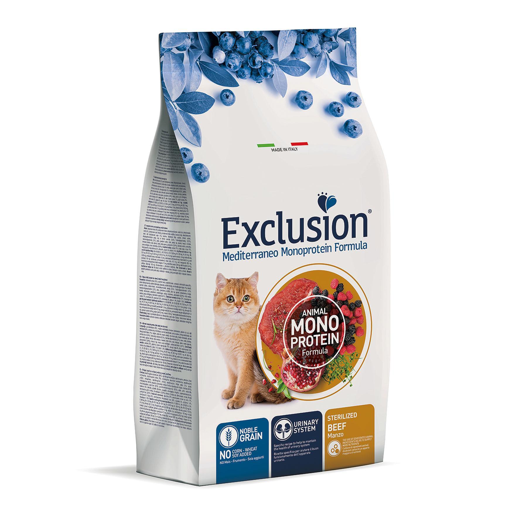 Exclusion Cat Sterilized Beef 300g