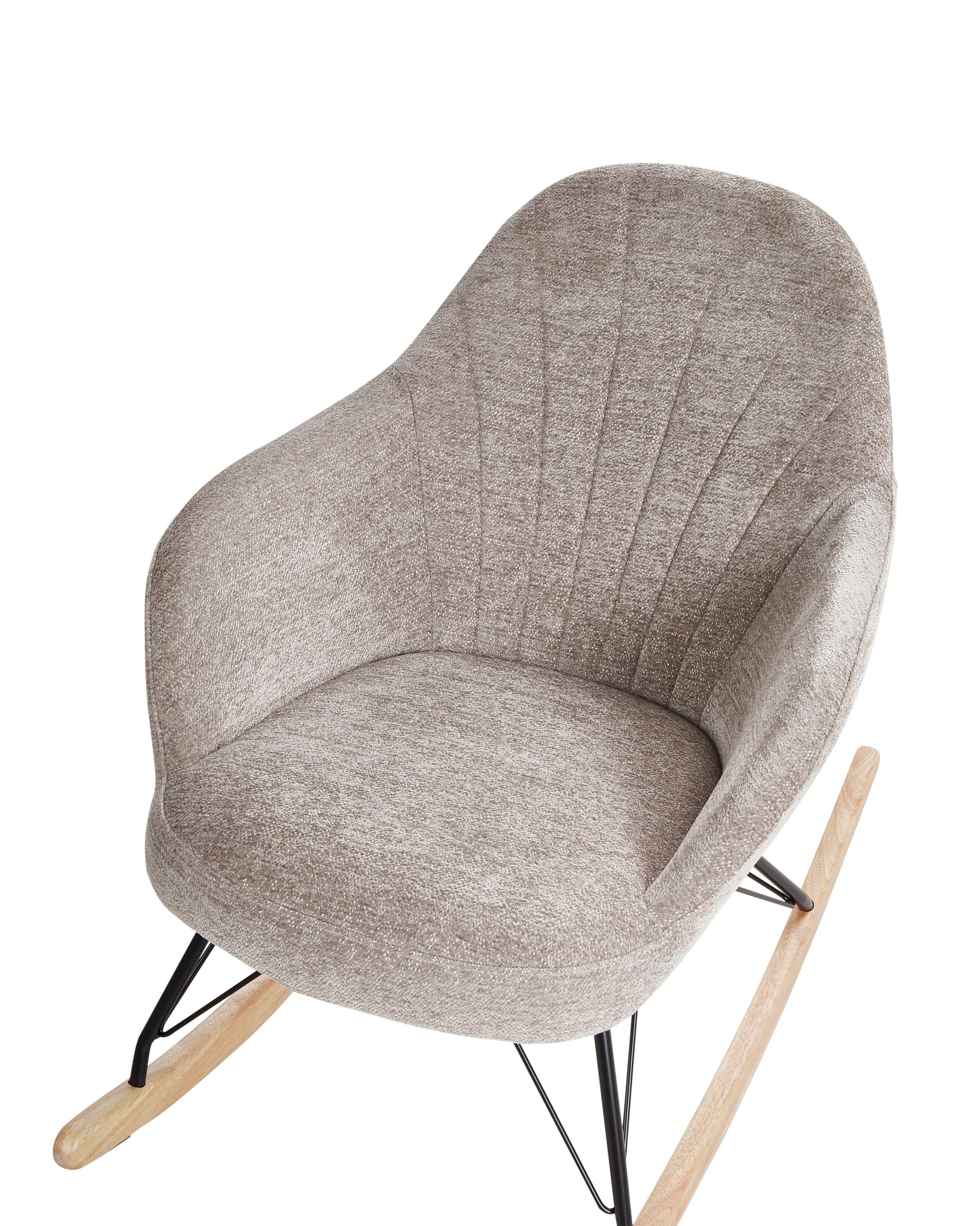 Beliani Schaukelsessel aus Polyester Modern SKALE