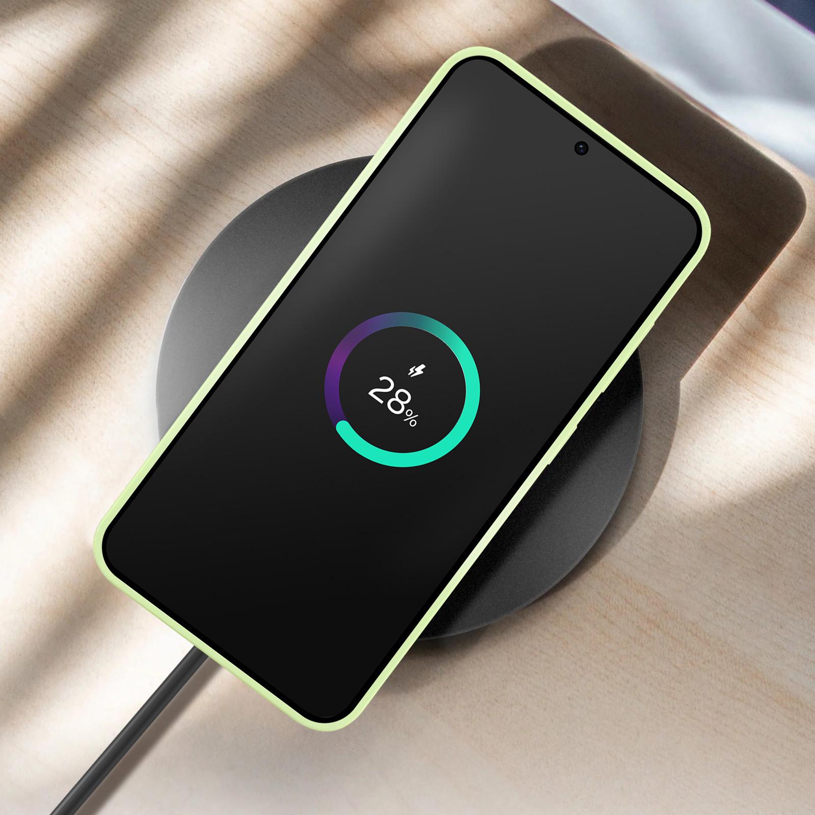 SAMSUNG Silicone Case Galaxy S24 Lime