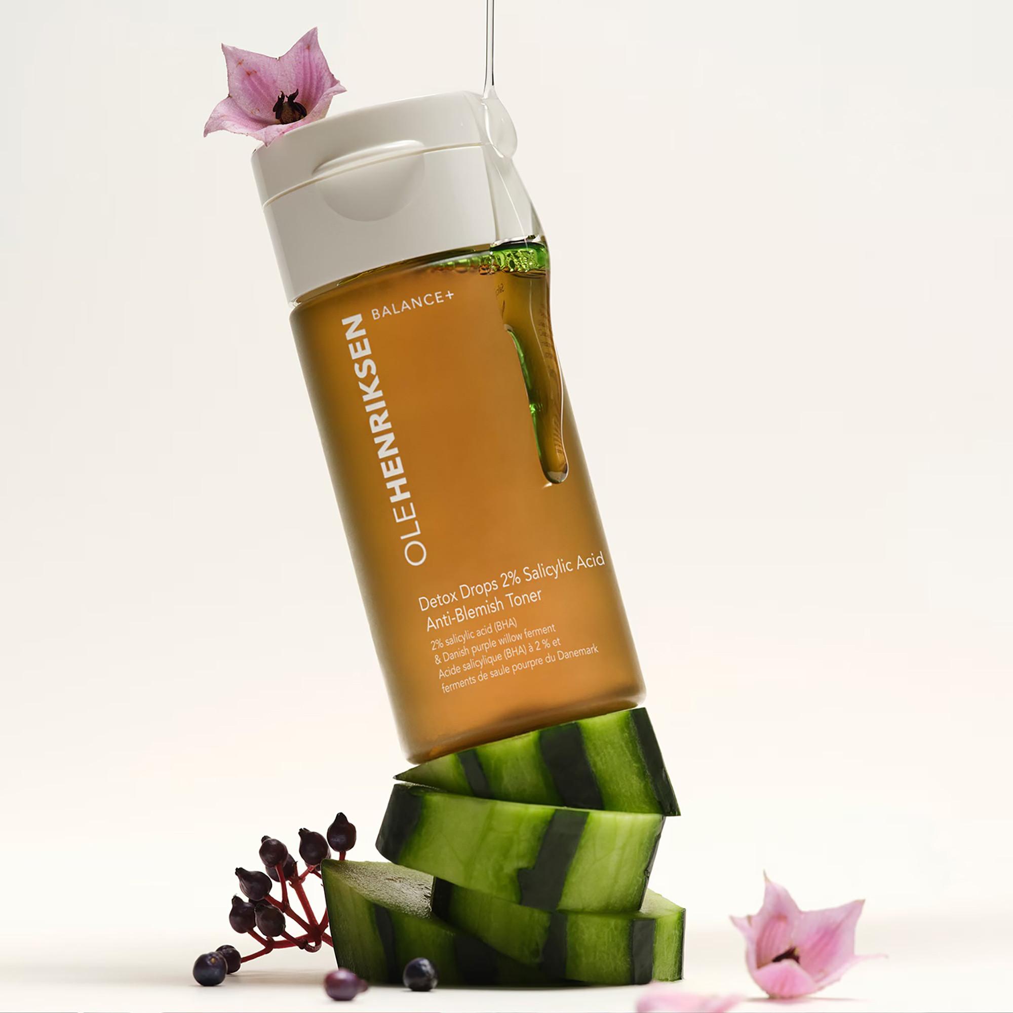 Ole Henriksen Detox Drops - Gesichtswasser gegen Hautunreinheiten mit Salicylsäure 2%.