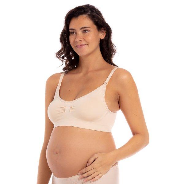 MAGIC Bodyfashion Maternity Mommy Comfort Nursing Bra Bügelloser BH, unwattiert