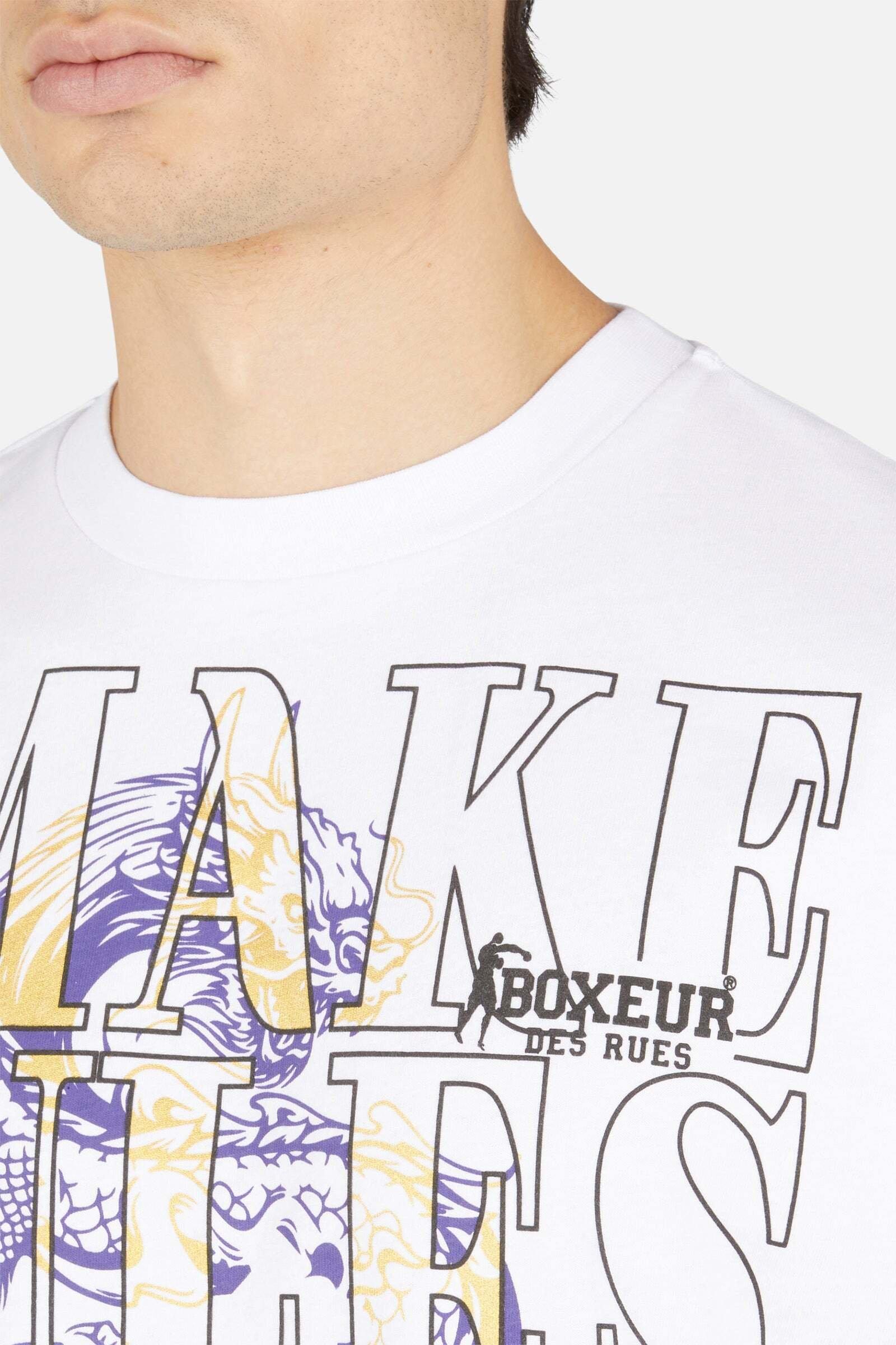 BOXEUR DES RUES Bedrucktes T-Shirt