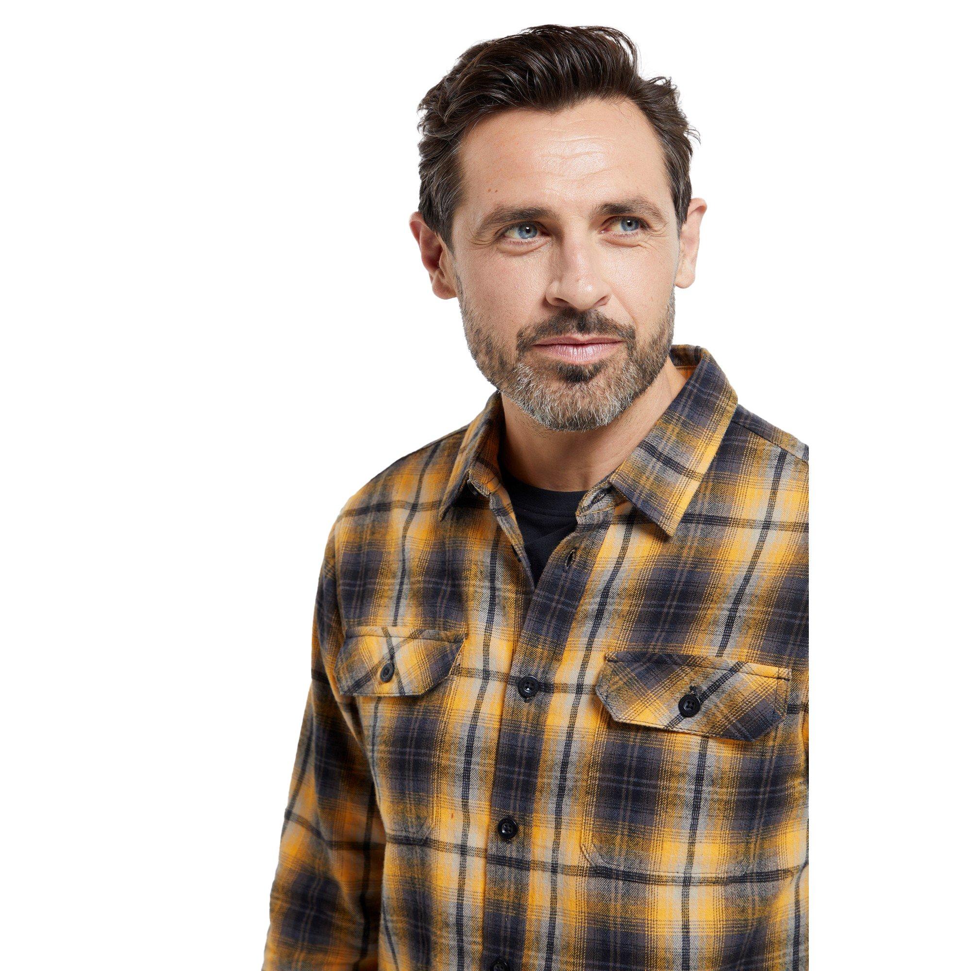 Mountain Warehouse Trace Langarm Regular Fit Hemd