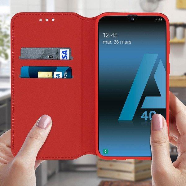 Avizar Classic Cover Samsung Galaxy A40 Rot