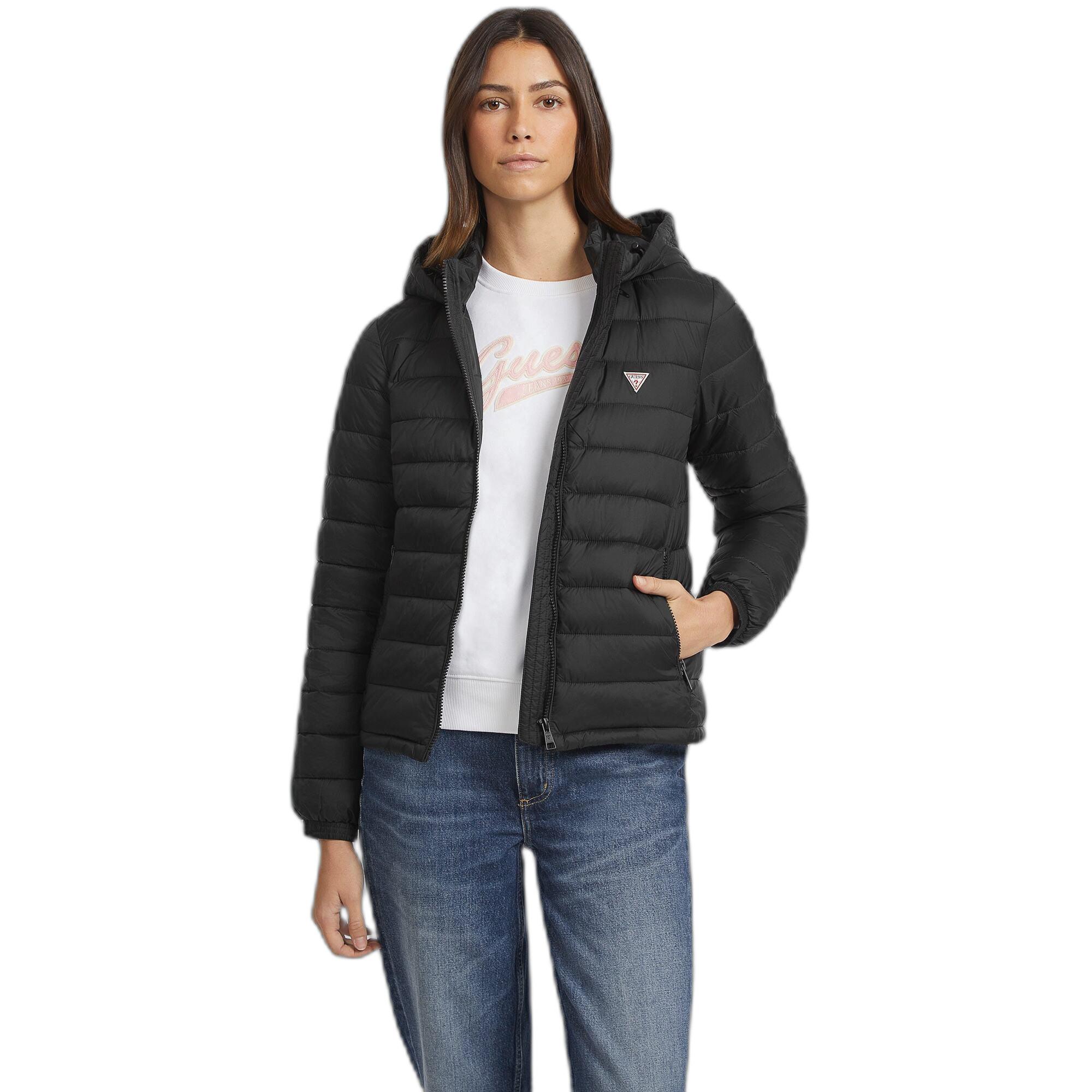 GUESS daunenjacke mit kapuze, damen