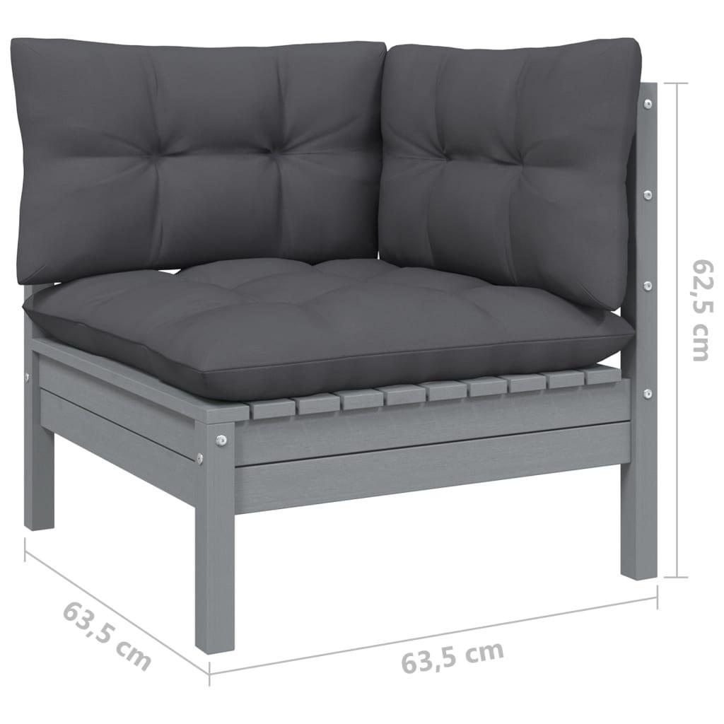 VidaXL 2-sitzer-gartensofa kiefernholz
