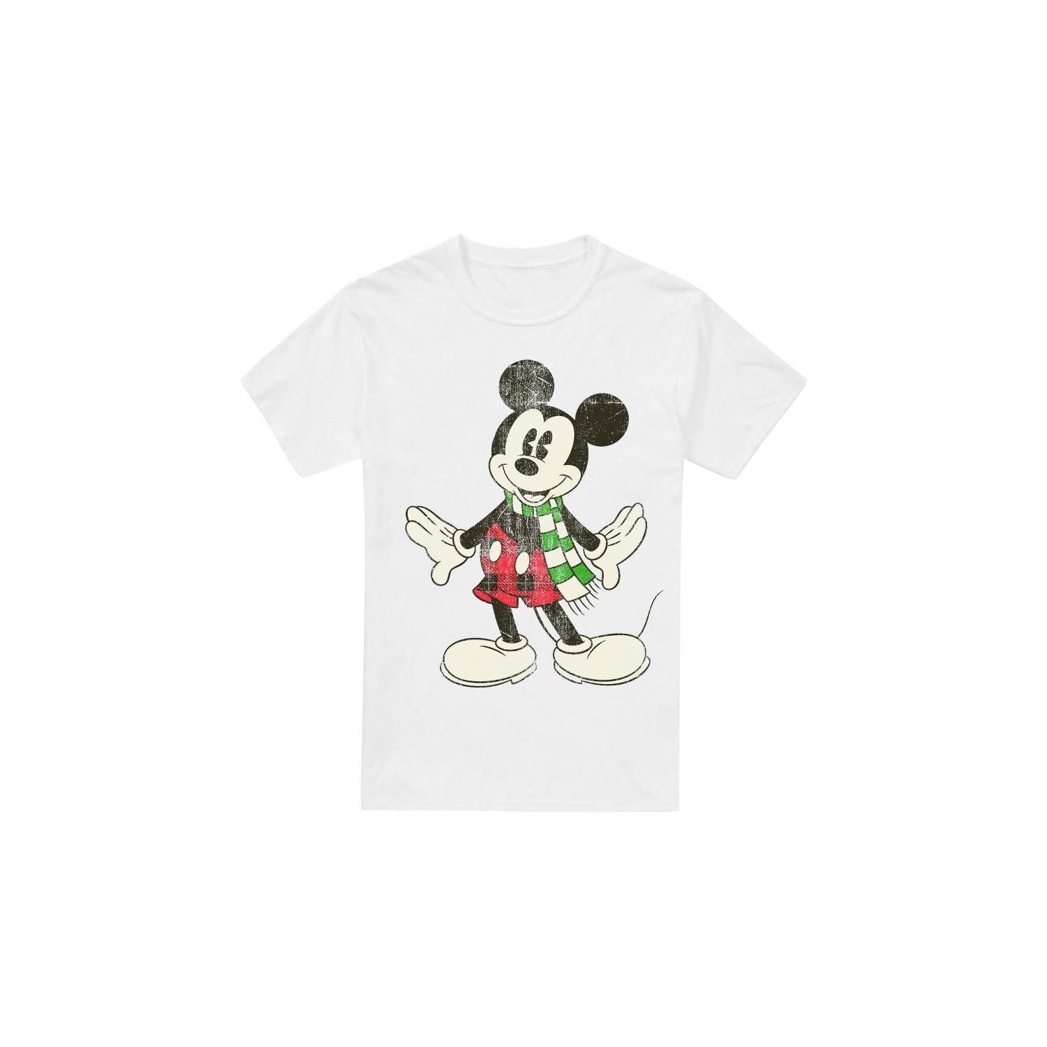 Disney Mickey Mouse Weihnachtliches Design T-Shirt
