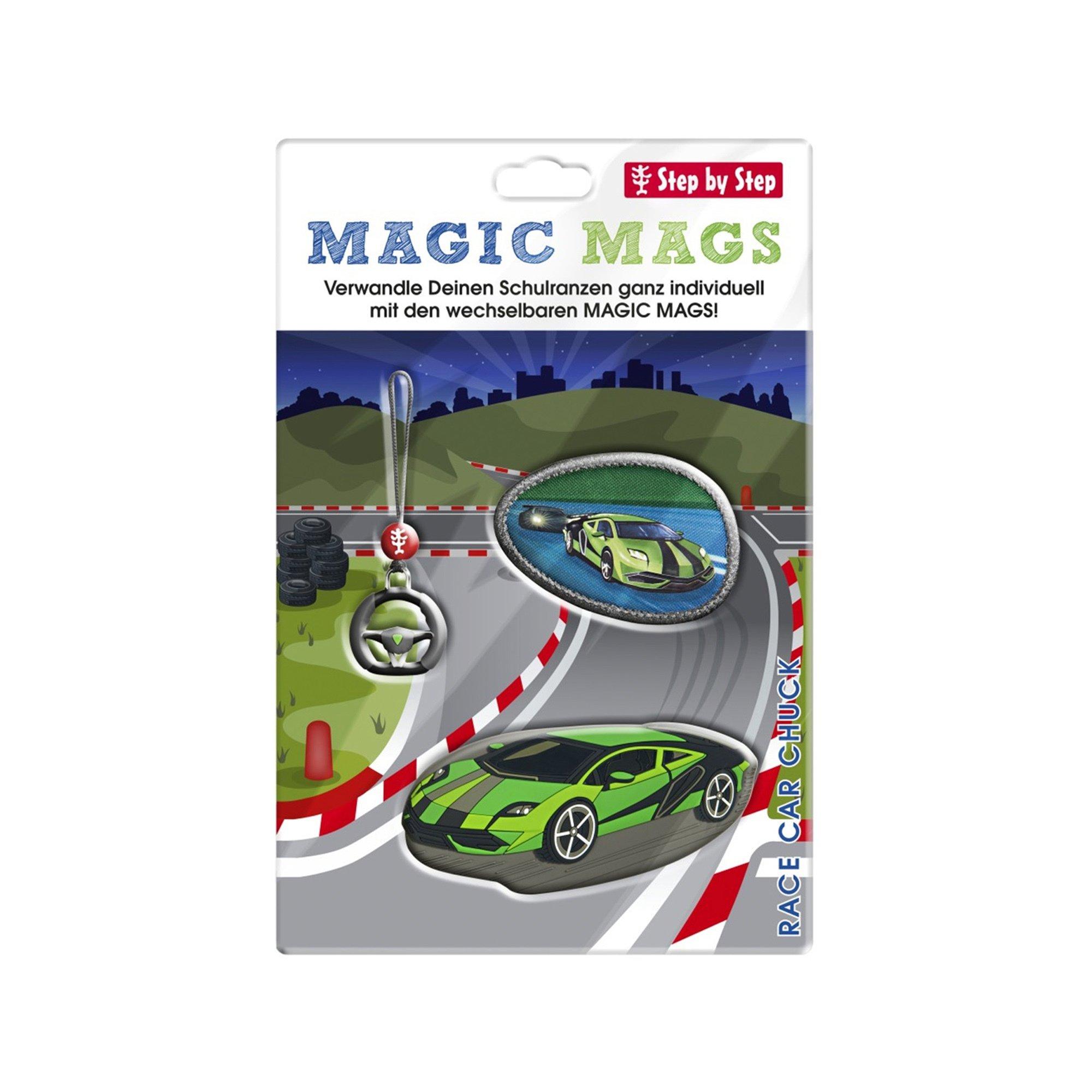 Step by Step Tornister Anhänger Set Race Car Chuck