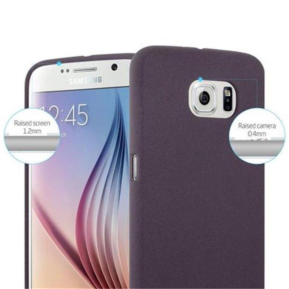 Cadorabo Hülle für Samsung Galaxy S6 TPU Silikon Frosted
