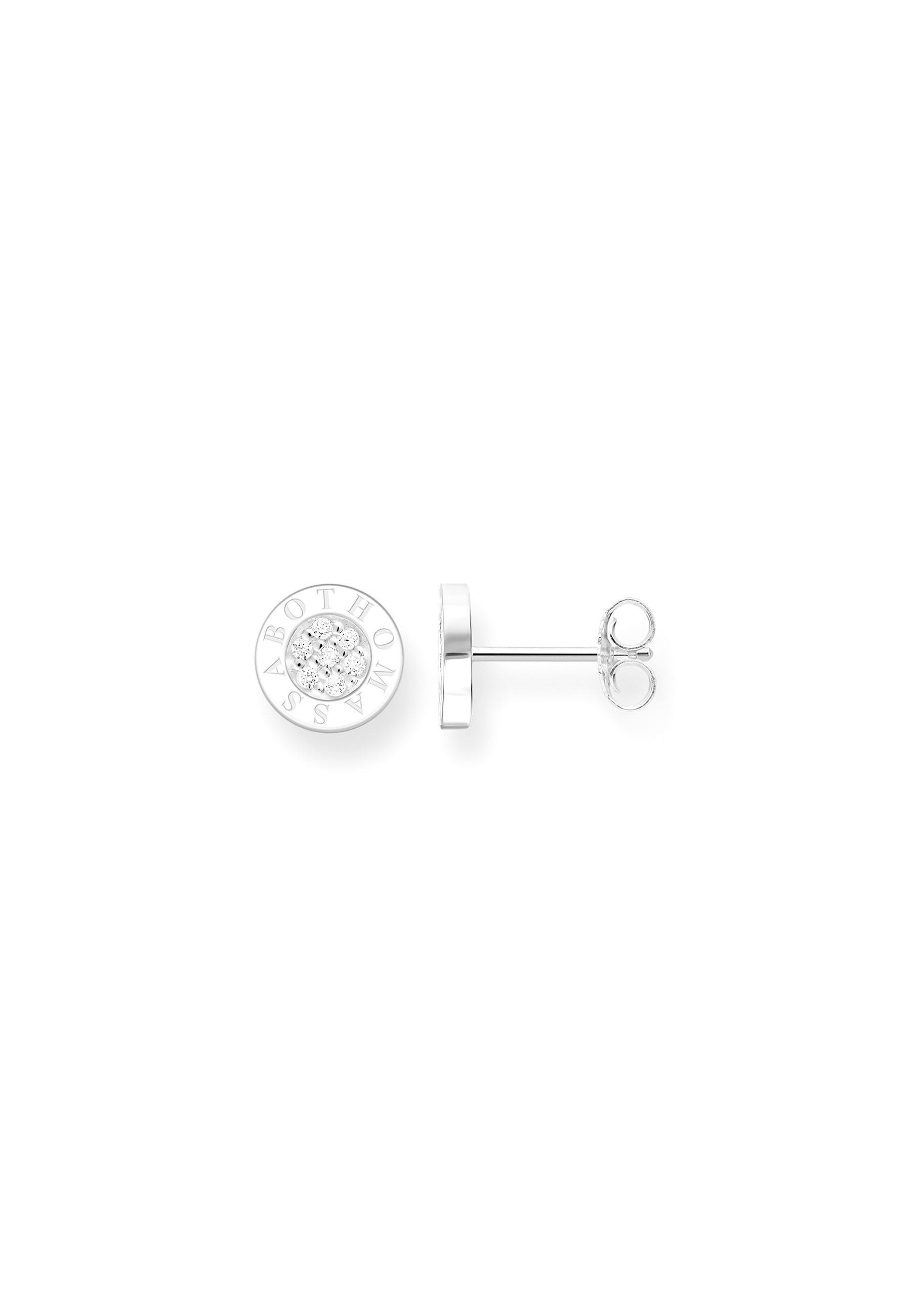 Thomas Sabo Ohrstecker Classic Pavé Weiß
