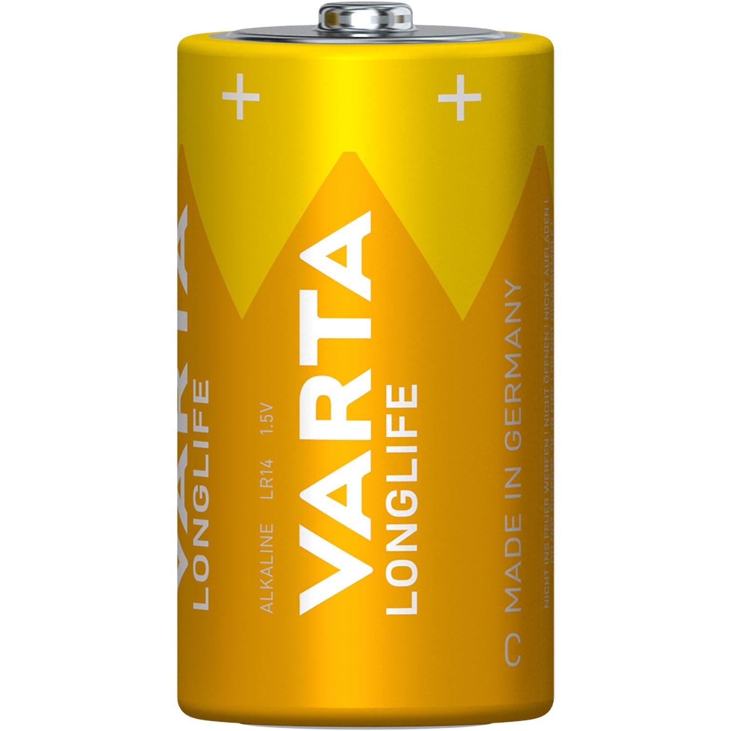VARTA Longlife C / LR14 Batterie 2er-Pack