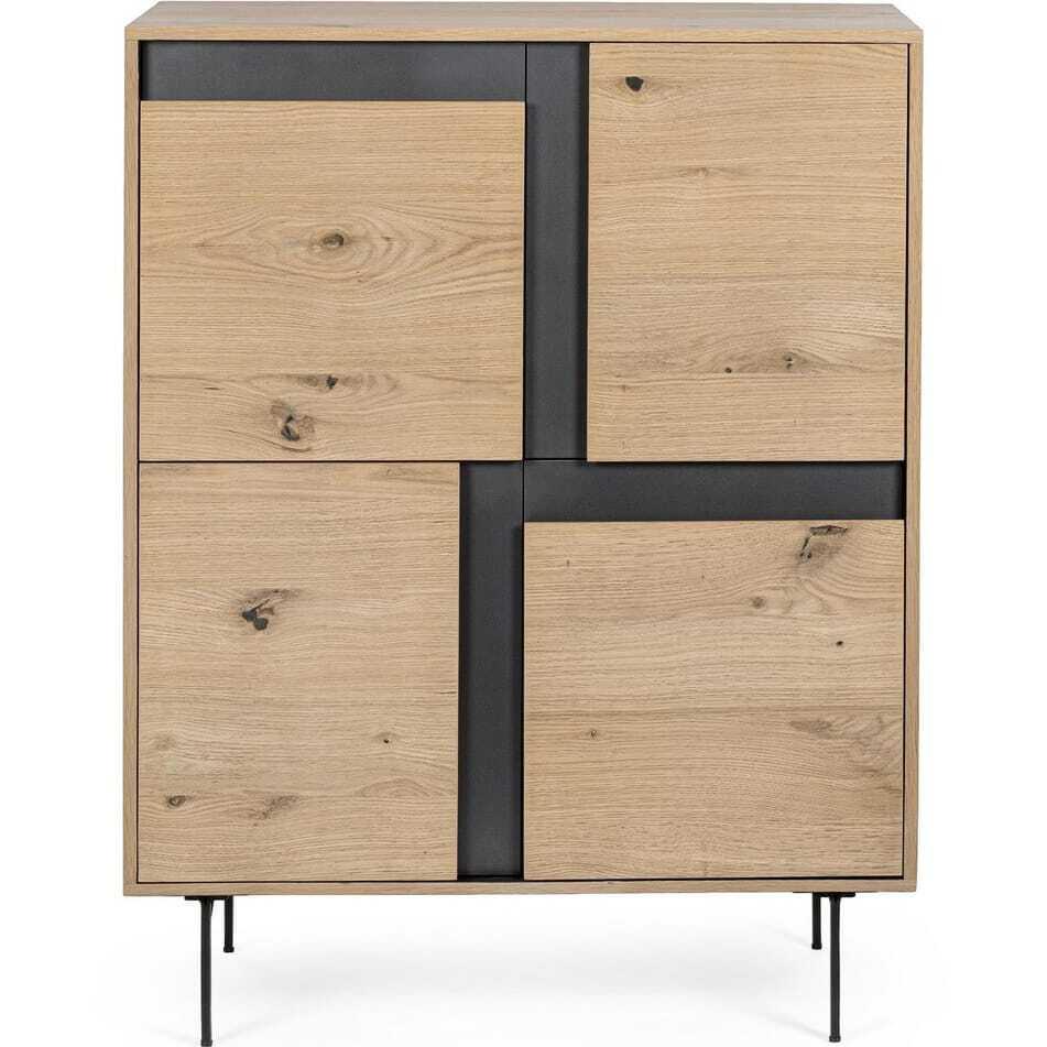 mutoni Kommode Stanwood natur 90x40x120