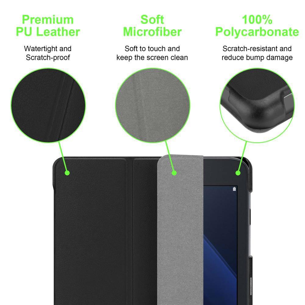 Cadorabo Tablet Hülle für Samsung Galaxy Tab A 2016 Ultra Dünne OHNE Auto Wake Up