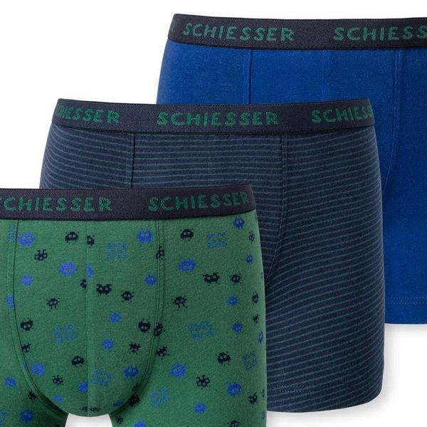 Schiesser 9er Pack 95/5 Organic Cotton - Retro-Short / Pant