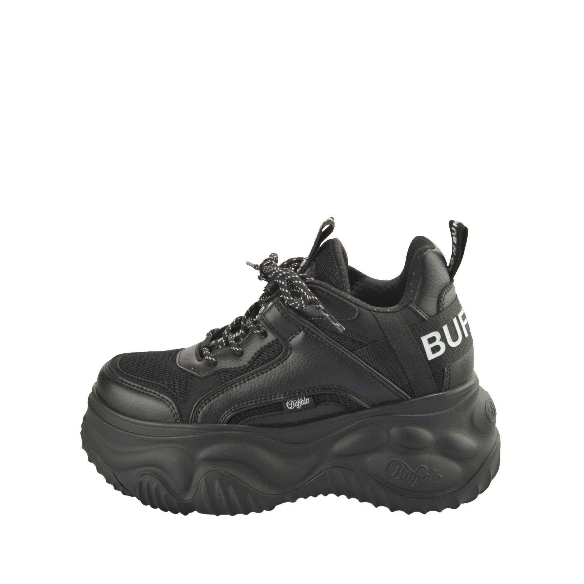 Buffalo sneakers für damen blader matcha - vegan nappa/nubuck/mesh