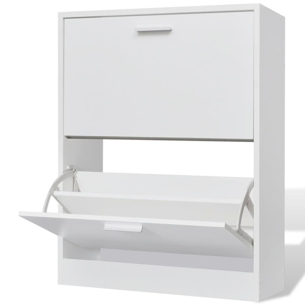 VidaXL Schuhschrank holz