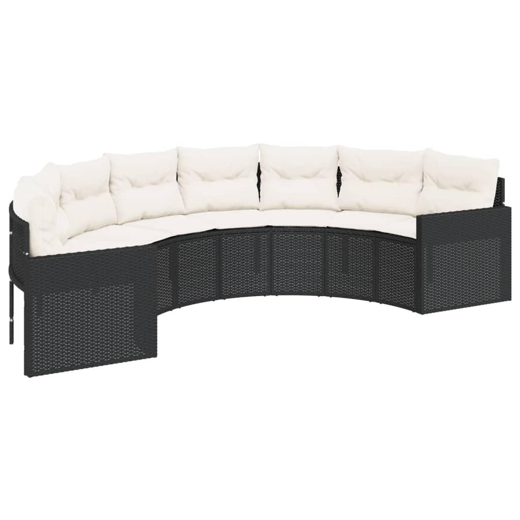 VidaXL Garten-sofagarnitur poly-rattan