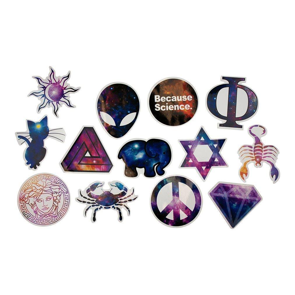 Gameloot 36x Aufkleber - Galaxie