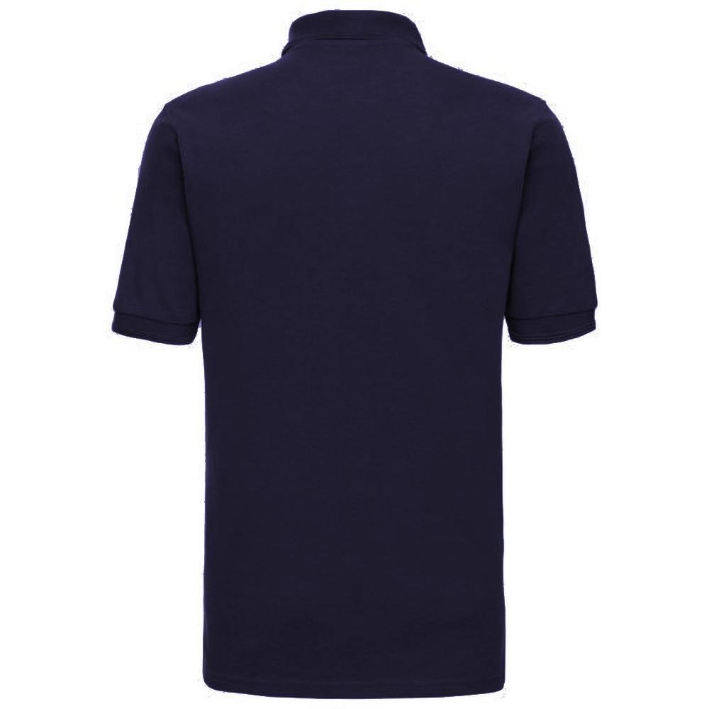 Russell Ripple Collar & Cuff Kurzarm Polo Shirt