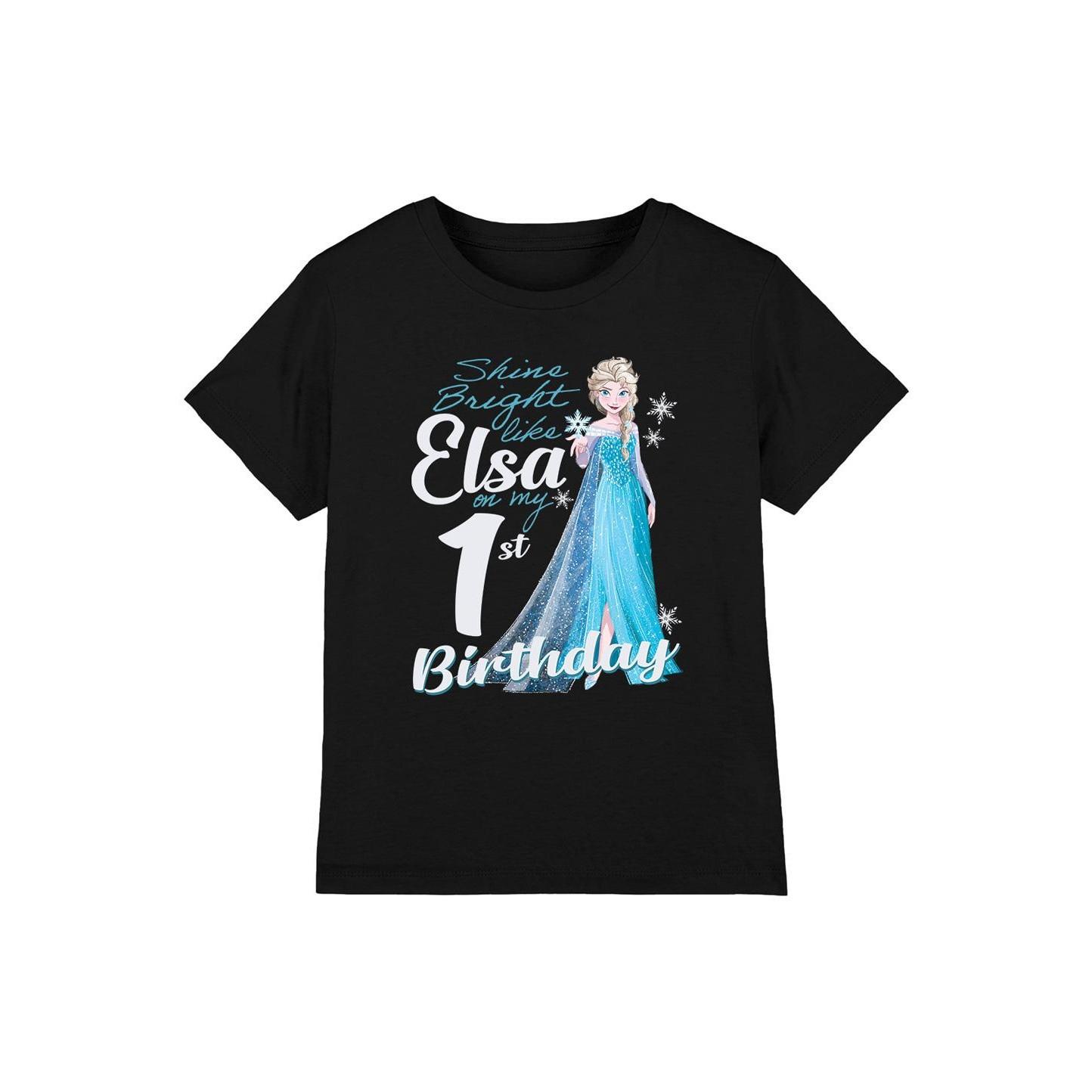 FROZEN Bright Like Elsa TShirt  1. Geburtstag