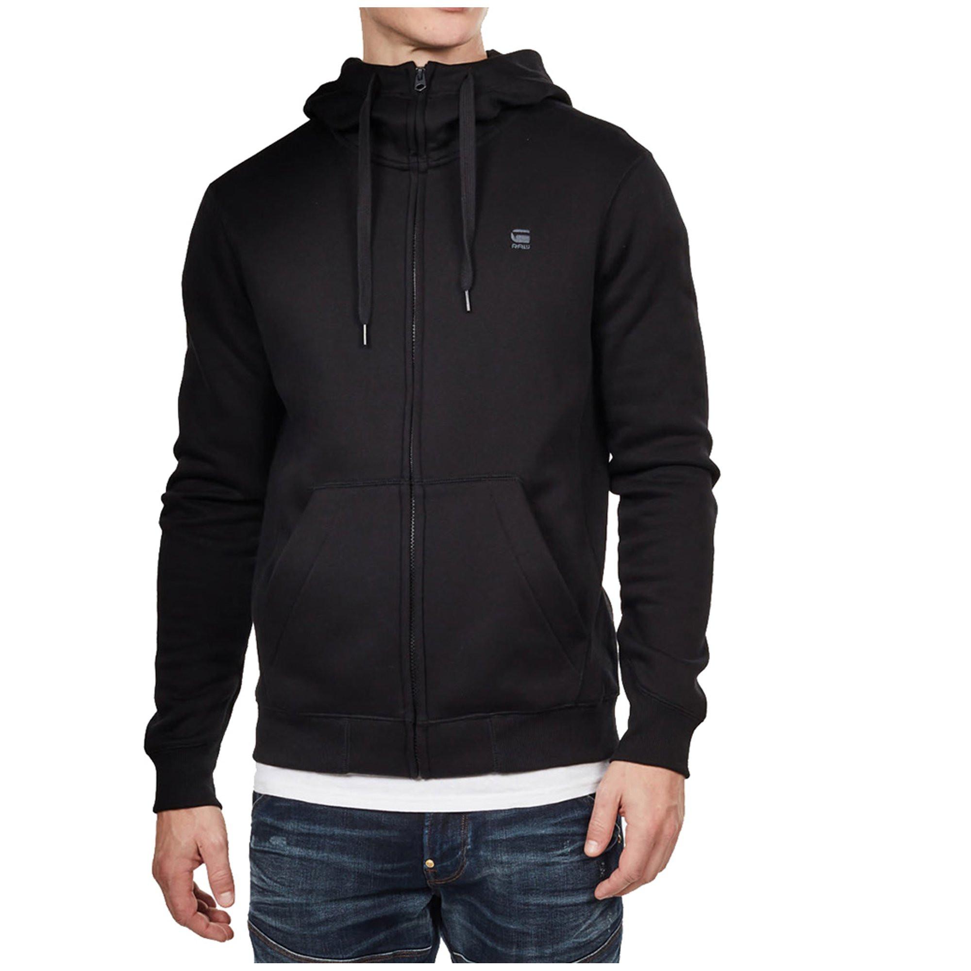 G-STAR RAW Sweatjacke Bequem sitzend-Premium core hdd zip sw l\s
