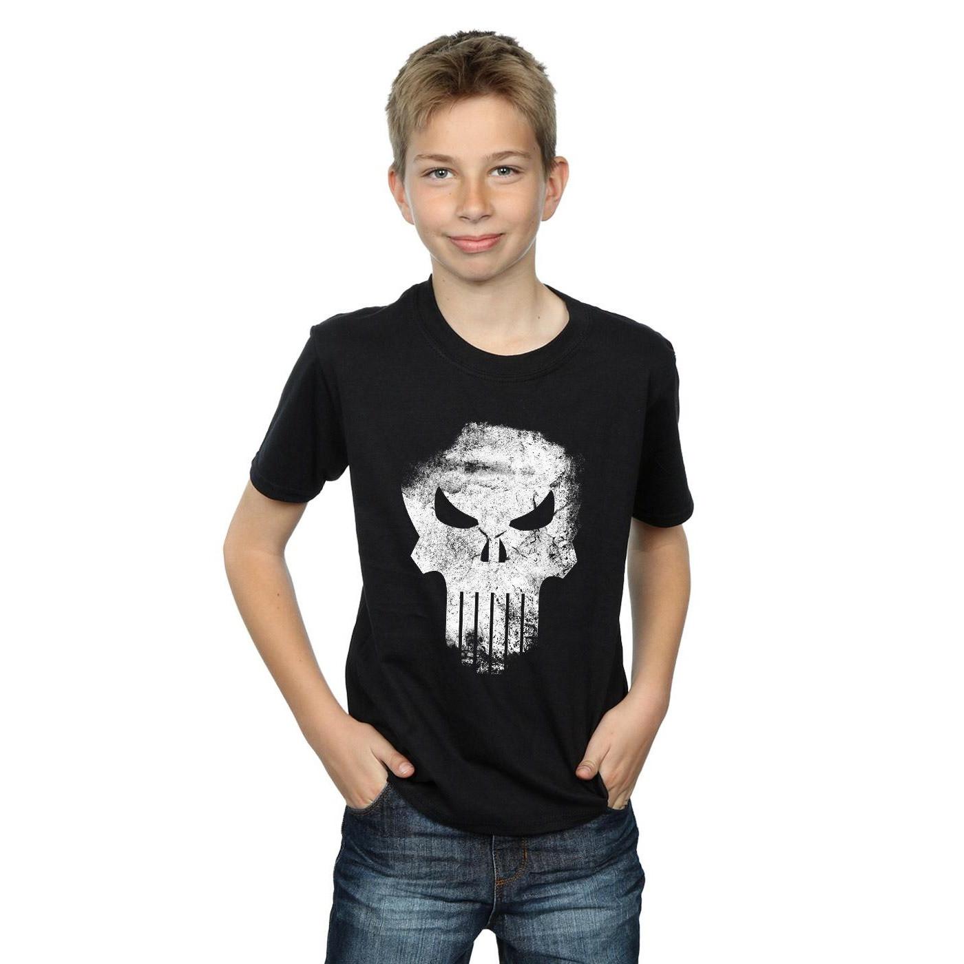 MARVEL The Punisher Distrressed Skull TShirt
