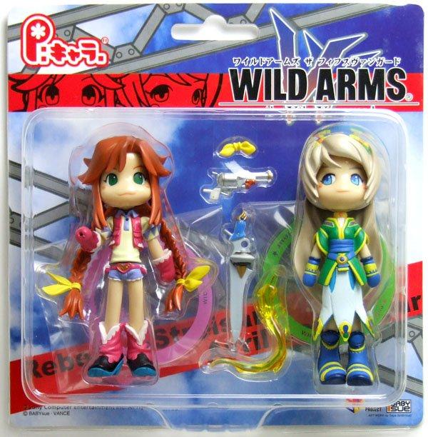 Medicom Statische Figur - Wild Arms - Rebecca Streisand & Avril Vent Fleur