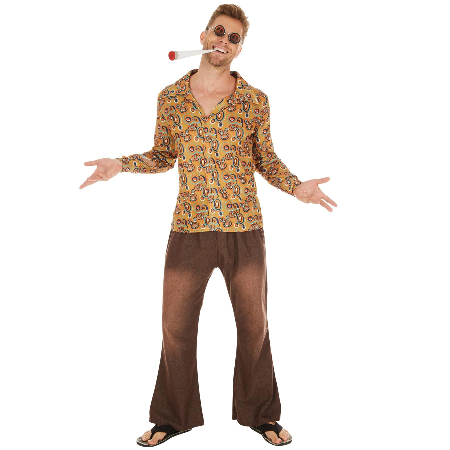 Tectake Herrenkostüm Hippie John