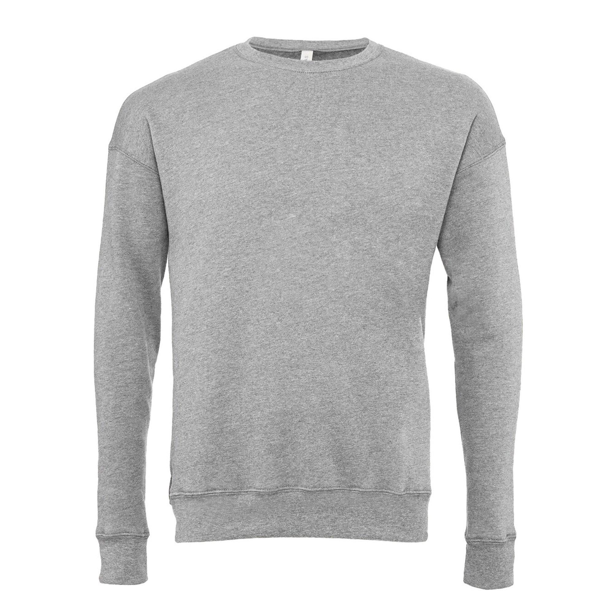 Bella + Canvas Erwachsene Drop Schulter Sweatshirt