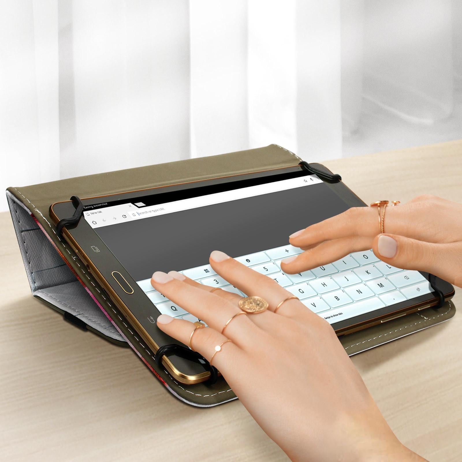 Avizar 10'' Tablet Hülle mit Dinosaurier-Motiv