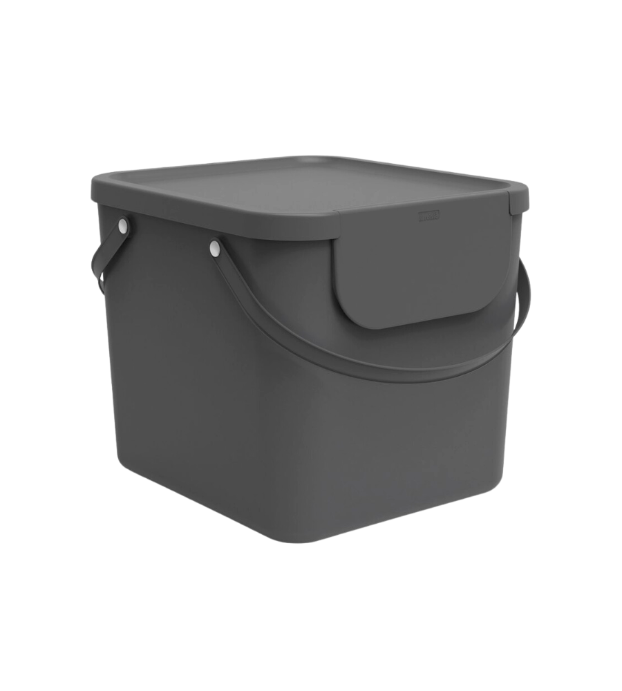 rotho ALBULA Recycling Müllsystem 40L Anthrazit