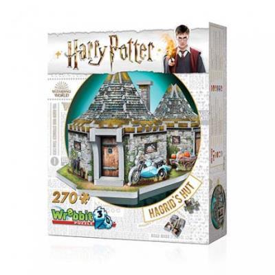 Wrebbit 3D PUZZLE Puzzle - 3D - Rätsel - Sprachunabhängige - Harry Potter - Hagrid Hut