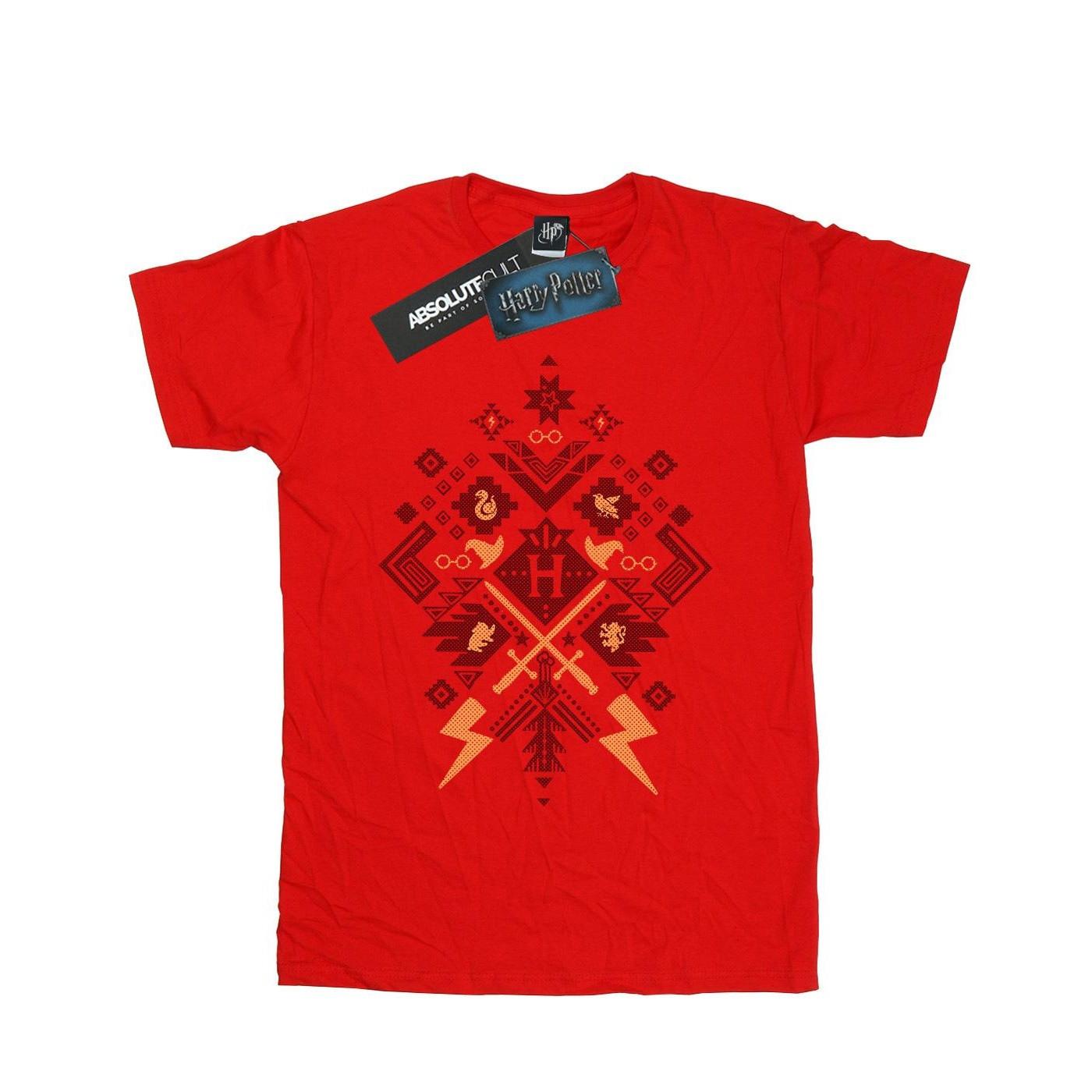 Harry Potter T-Shirt mit geometrischem Print