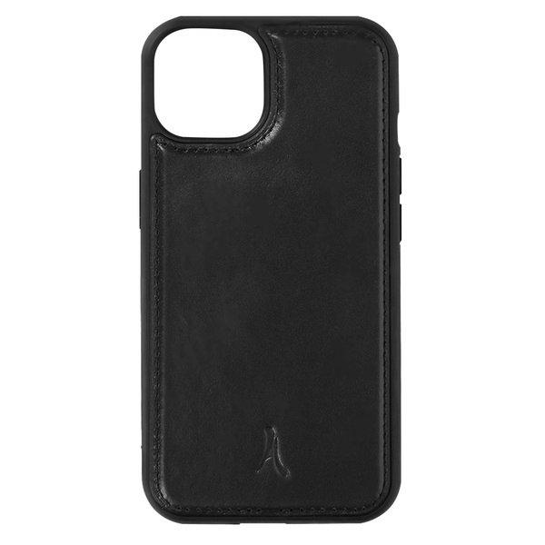 Akashi Akashi Lederhülle iPhone 13 Pro Schwarz