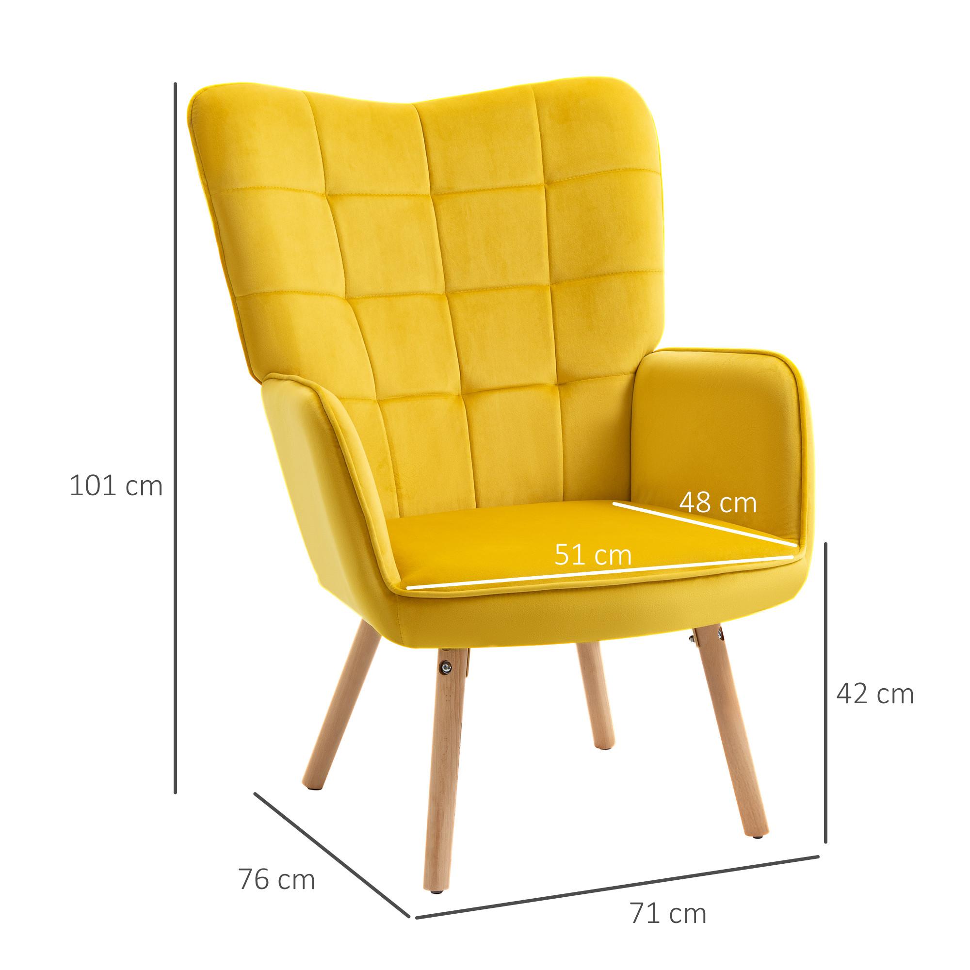 HOMCOM Ohrensessel