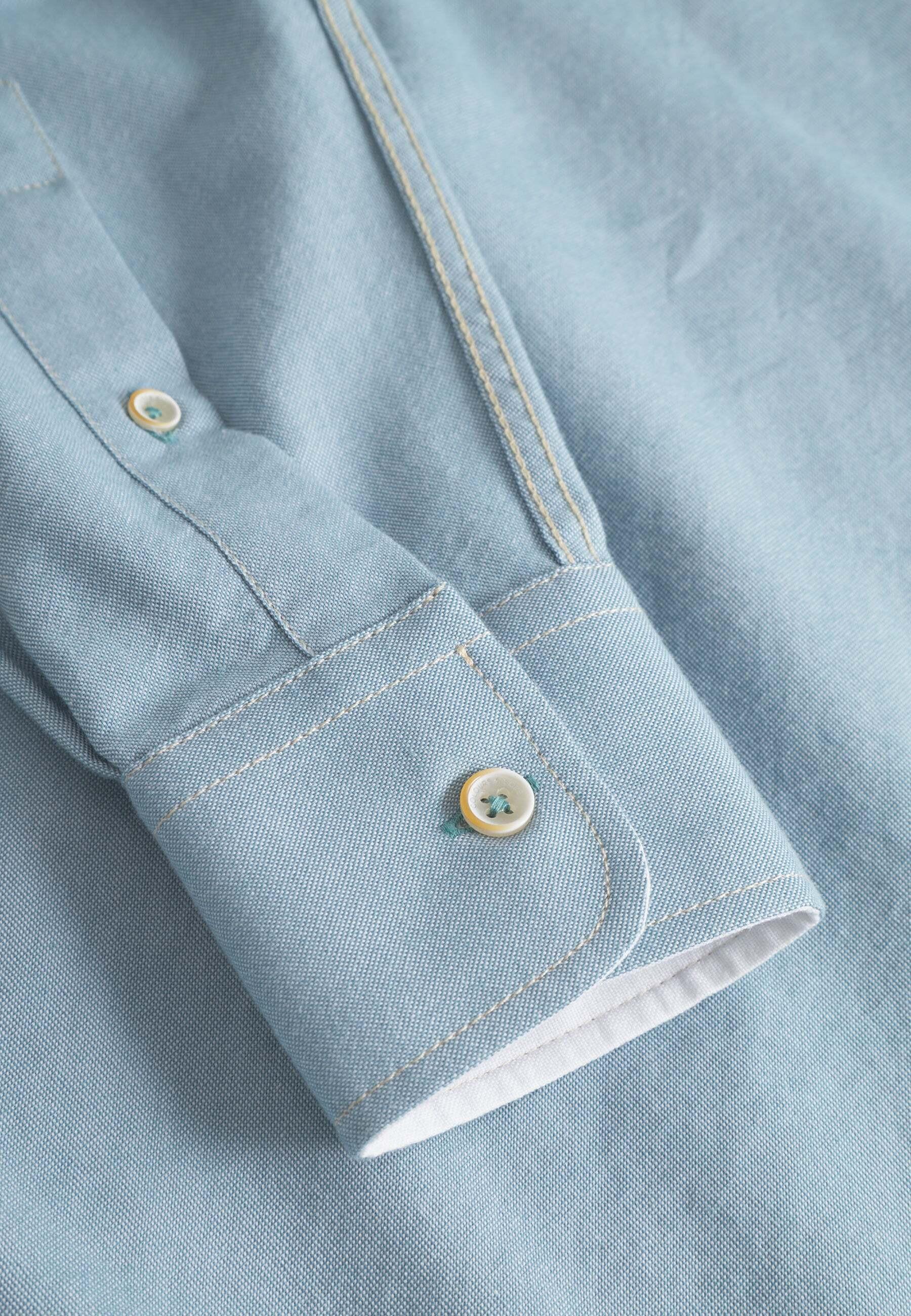 Colours & Sons Langarm Oxford Hemd Regular Fit