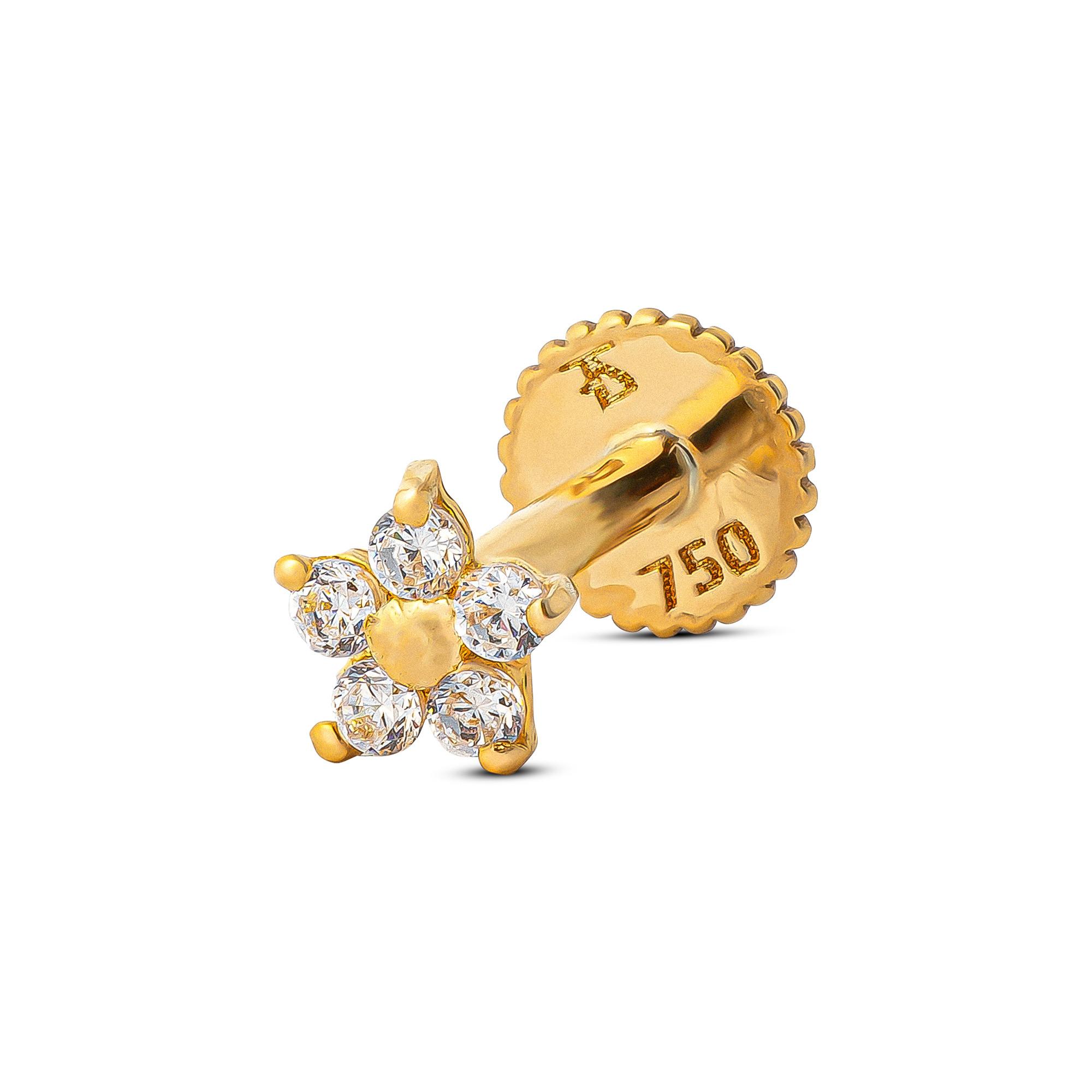 L' Atelier Gold 18 Karat by Manor Ohrringe