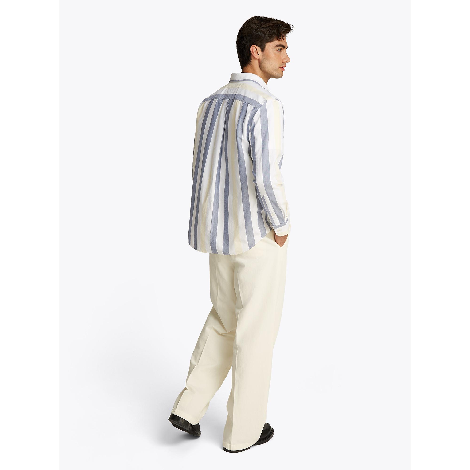 TOMMY HILFIGER Heritage Oxford Mid Stripe Relaxed Shirt