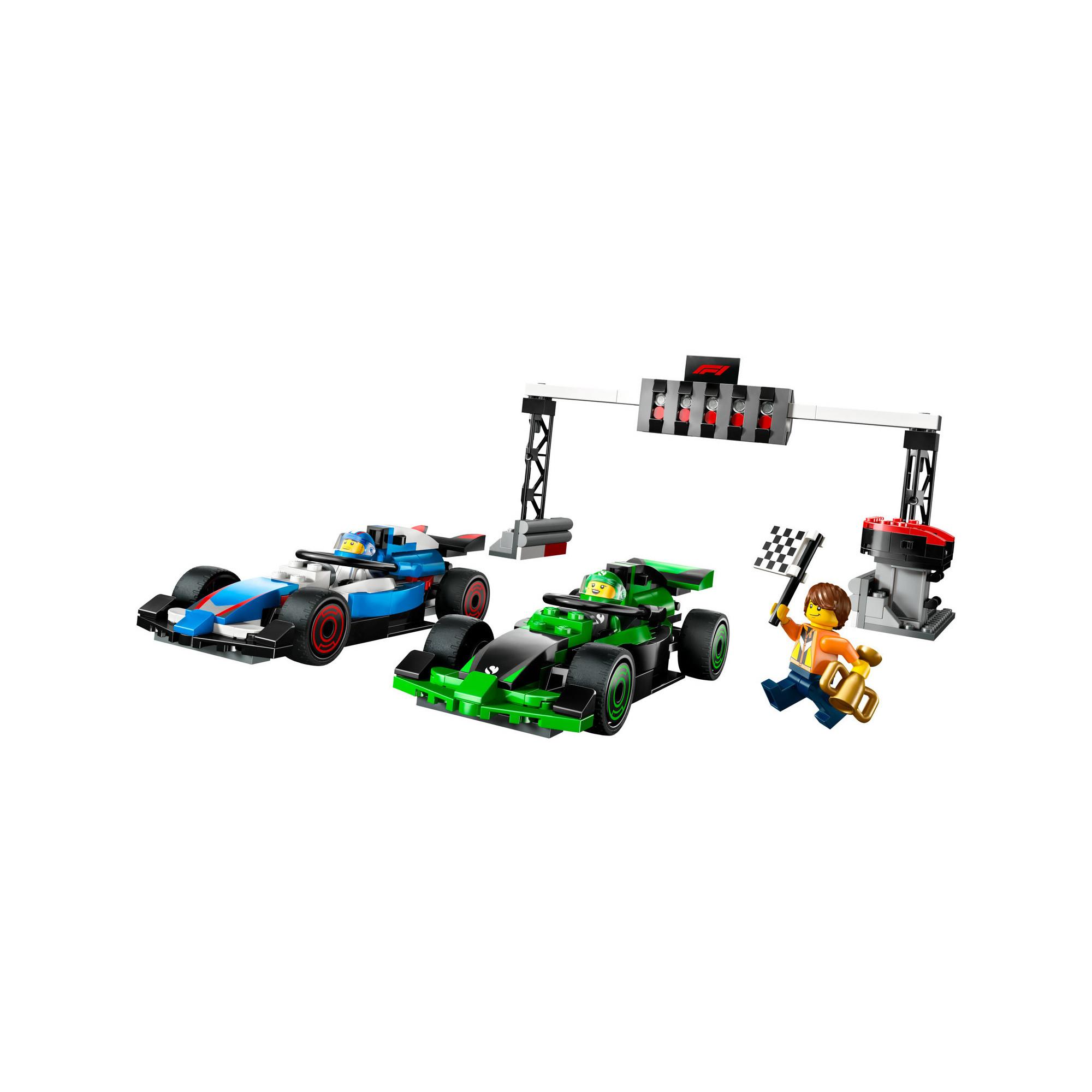 LEGO® 60474 F1® Startaufstellung mit VCARB & Sauber Rennautos