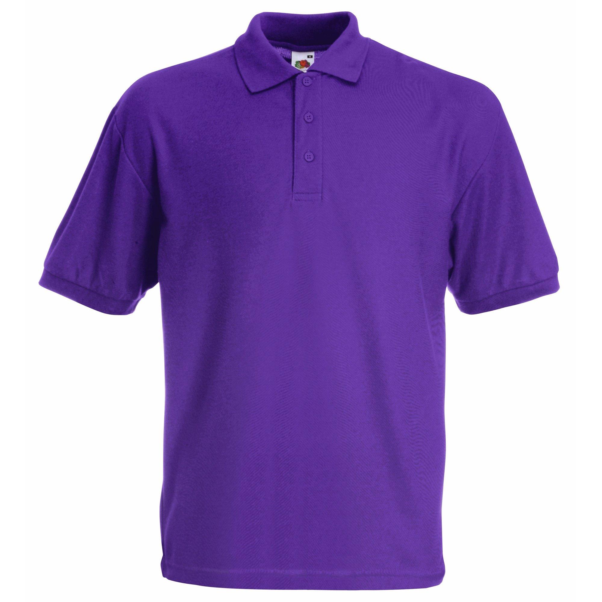 Fruit of the Loom Poloshirt  kurzärmlig